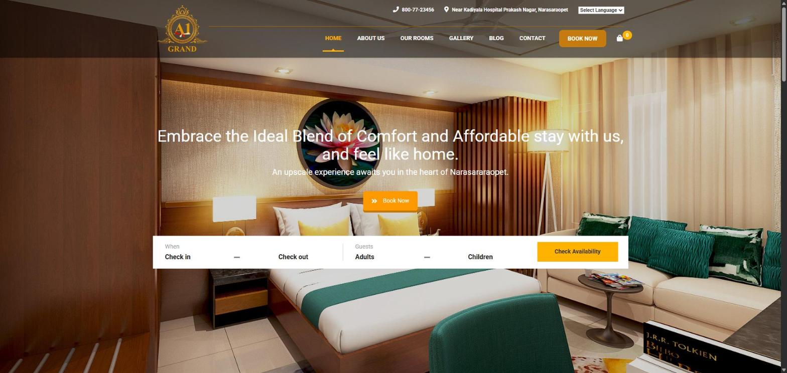 A1 Grand website
